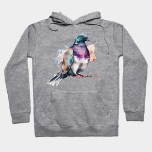 Watercolor Pigeon 6.0 Hoodie